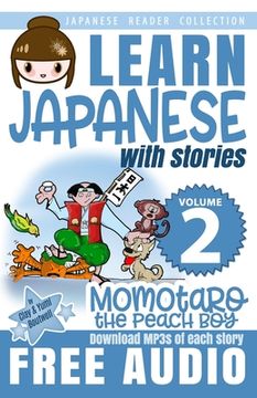 portada Japanese Reader Collection Volume 2: Momotaro, the Peach boy (en Inglés)