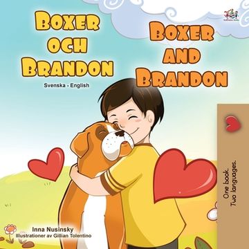 portada Boxer and Brandon (Swedish English Bilingual Children's Book) (en Sueco)