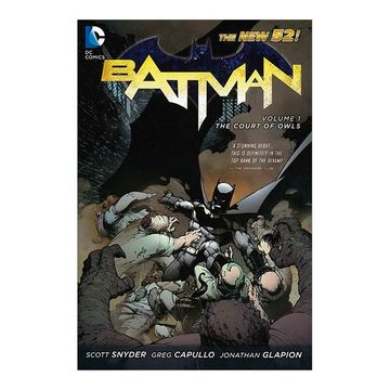 portada Batman Volume 1: The Court of Owls tp (The new 52): 01 (Batman new 52) (in English)