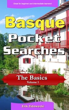 portada Basque Pocket Searches - The Basics - Volume 1: A set of word search puzzles to aid your language learning