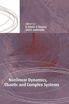 portada Nonlinear Dynamics, Chaotic and Complex Systems Paperback (in English)