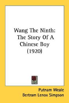 portada wang the ninth: the story of a chinese boy (1920)
