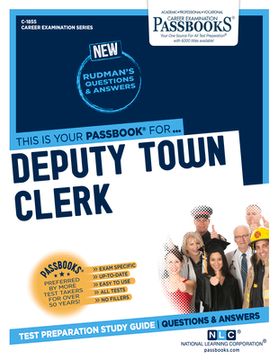 portada Deputy Town Clerk (C-1855): Passbooks Study Guide Volume 1855 (en Inglés)