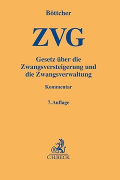 portada Zvg: Gesetz Über die Zwangsversteigerung und Zwangsverwaltung (Gelbe Erläuterungsbücher) (en Alemán)