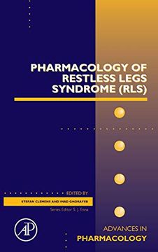 portada Pharmacology of Restless Legs Syndrome (Rls), Volume 84 (Advances in Pharmacology) (en Inglés)