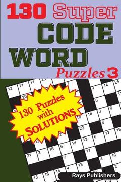 portada 130 Super CODE WORD Puzzles