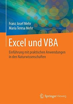portada Excel und Vba: Einführung mit Praktischen Anwendungen in den Naturwissenschaften 