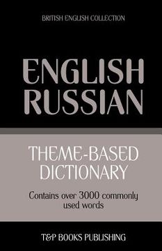 portada Theme-based dictionary British English-Russian - 3000 words (en Inglés)