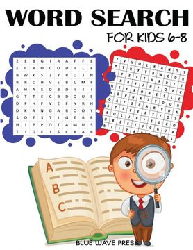 portada Word Search for Kids 6-8: 101 Word Search Puzzles (Kids Activity Books) (in English)