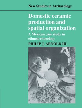 portada Domestic Ceramic Production and Spatial Organization Paperback: A Mexican Case Study in Ethnoarchaeology (New Studies in Archaeology) (in English)