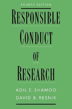 portada Responsible Conduct of Research (in English)