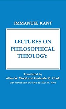 portada Lectures on Philosophical Theology (in English)