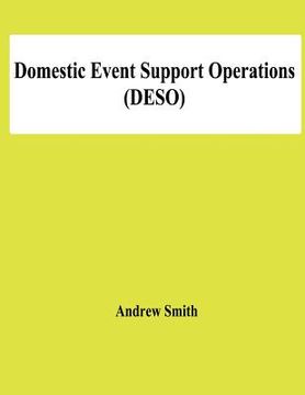 portada Domestic Event Support Operations (DESO) (en Inglés)