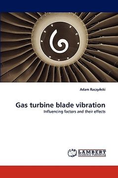 portada gas turbine blade vibration (en Inglés)
