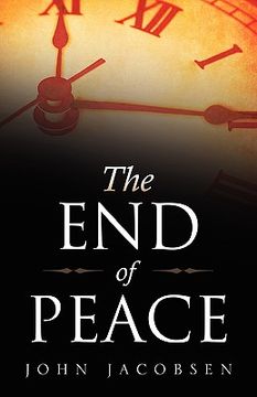 portada the end of peace (en Inglés)