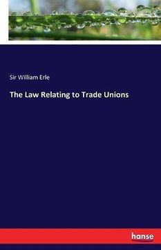 portada The Law Relating to Trade Unions