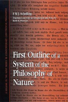 portada first outline of a system of the philosophy of nature