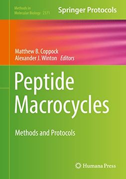 portada Peptide Macrocycles: Methods and Protocols (Methods in Molecular Biology, 2371) (en Inglés)