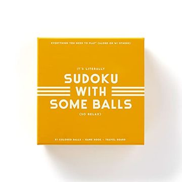 portada Sudoku With Some Balls Sudoku Game set (in English)