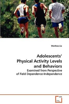 portada Adolescents' Physical Activity Levels and Behaviorse (en Inglés)