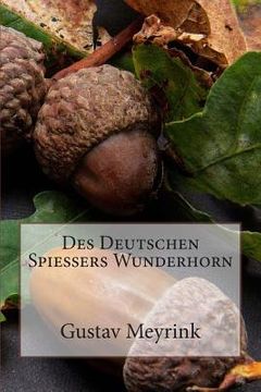 portada Des Deutschen Spießers Wunderhorn (in German)