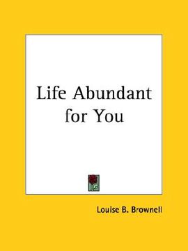 portada life abundant for you (en Inglés)