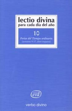 portada Lectio Divina para cada día del año: Ferias del Tiempo Ordinario: Volumen 10 (semanas 9-17, años impares) (in Spanish)