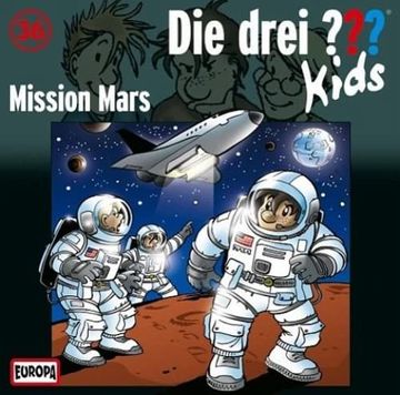 portada Die Drei?   Kids 36. Mission Mars (Drei Fragezeichen)