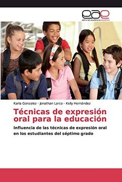 portada Técnicas de Expresión Oral Para la Educación
