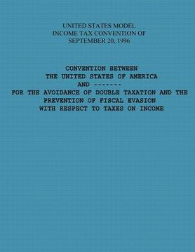 portada United States Model Income Tax Convention of September 20, 1996