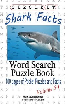 portada Circle It, Shark Facts, Word Search, Puzzle Book 