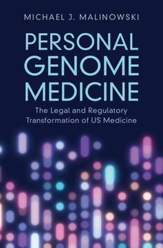 portada Personal Genome Medicine: The Legal and Regulatory Transformation of us Medicine 