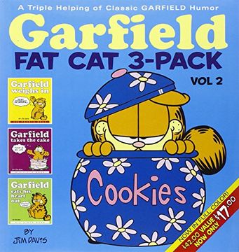 portada Garfield fat cat 3-Pack 2: A Triple Helping of Classic Garfield Humor: V. 2: (en Inglés)