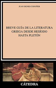 portada Breve Guía de la Literatura Griega Desde Hesíodo Hasta Pletón