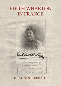 portada Edith Wharton in France (in English)