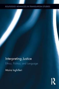 portada interpreting justice (en Inglés)