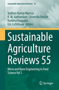 portada Sustainable Agriculture Reviews 55: Micro and Nano Engineering in Food Science Vol 1 (en Inglés)