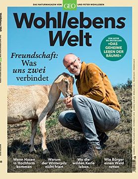 portada Wohllebens Welt / Wohllebens Welt 8/2020 - Freundschaft: Was uns Zwei Verbindet: Das Naturmagazin von geo und Peter Wohlleben (Wohllebens Welt: Das Naturmagazin von geo und Peter Wohlleben) (in German)