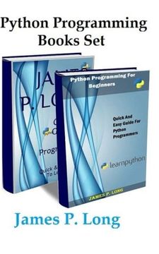 portada Python Programming Books Set: Python Programming for Beginners & Complete Guide for Python Programming (en Inglés)