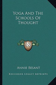 portada yoga and the schools of thought