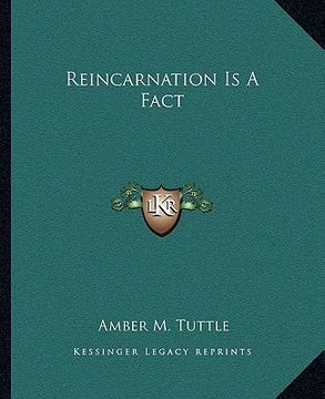 portada reincarnation is a fact (en Inglés)