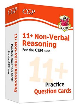 portada New 11+ cem Non-Verbal Reasoning Practice Question Cards - Ages 10-11 (Cgp 11+ Cem) (en Inglés)