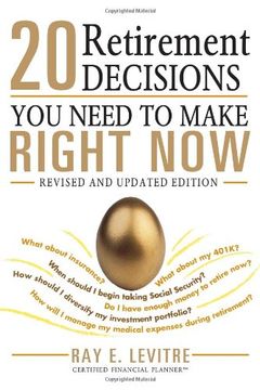 portada 20 Retirement Decisions you Need to Make Right now (en Inglés)