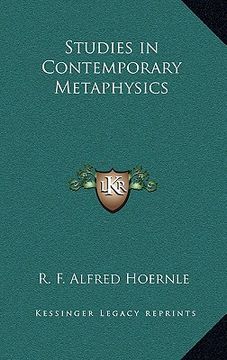 portada studies in contemporary metaphysics (en Inglés)