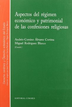 portada Aspectos del Régimen Económico y Patrimonial de las Confesiones Religiosas (in Spanish)