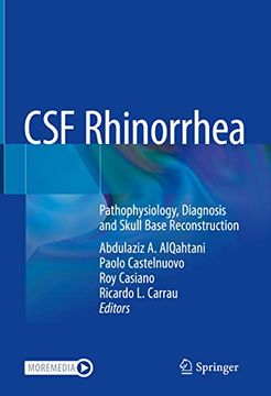 portada CSF Rhinorrhea: Pathophysiology, Diagnosis and Skull Base Reconstruction (en Inglés)