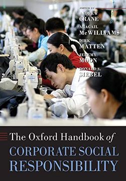 portada The Oxford Handbook of Corporate Social Responsibility (Oxford Handbooks) (en Inglés)