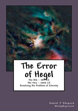 portada the error of hegel (in English)