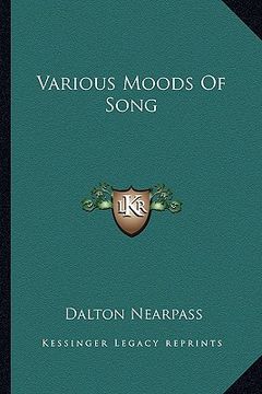 portada various moods of song (in English)