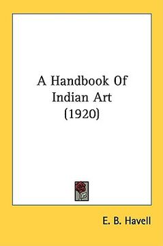 portada a handbook of indian art (1920)